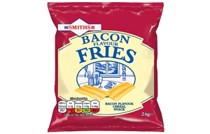 Smiths - Bacon Fries - 24x24g Card