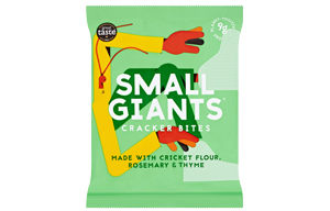 Small Giants - Cricket Cracker Bites - Rosemary & Thyme - 8x40g