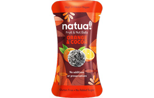 Natua - Fibre Balls - Orange and Cacao - 12x28g