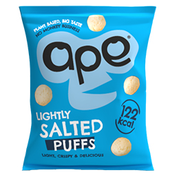 Ape Coconut & Rice Puffs - Salted - 24x25g