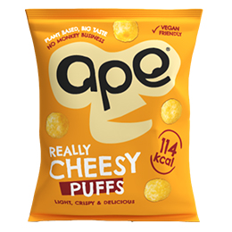 Ape Coconut & Rice Puffs - Vegan Cheese - 24x24g