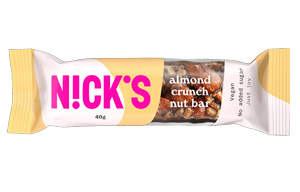 Nicks - Nut Crunch Bar - Almond - 12x40g