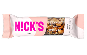 Nicks - Nut Crunch Bar - Peanut - 12x40g