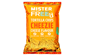 Mister Freed Tortilla Chips - Vegan Cheese - 12x40g