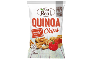 Eat Real - Quinoa Chips - Paprika  - 12x30g