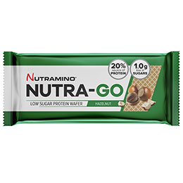 Nutramino - Nutra-Go - Protein Wafer - Hazelnut - 12x39g