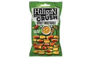 Huligan Pretzel Crush - Honey Mustard - 18x65g