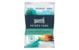 Peters Yard - Sourdough Bites - Suffolk Cyder Vinegar & Sea Salt - 12x24g