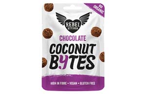 Rebel Kitchen - Chocolate Coconut Bytes - 10x26g