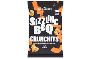 The Savourists - Crunchits - Sizzling BBQ - 12x25g