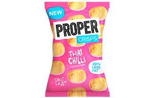 Proper Crisps - Thai Chilli - 24x30g
