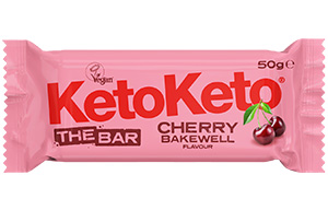 KetoKeto Bar - Cherry Bakewell - 12x50g