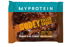 Myprotein Protein Filled Cookie - Double Chocolate and Caramel - 12x75g