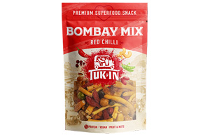 Tuk-In - Bombay Trail Mix - Red Chilli - 9x40g