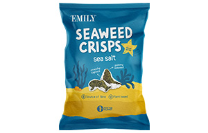 Abakus/Emily - Seaweed Crisps - Salt - 12x18g
