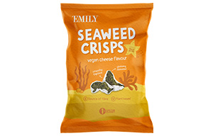 Abakus/Emily - Seaweed Crisps - Cheese - 12x18g