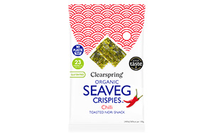 Clearspring - Seaveg Crispies - Chilli - 20x4g