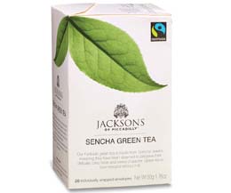 Jacksons Of Piccadilly Enveloped - F/T Sencha Green - 4x20