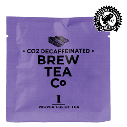 Brew Tea Individually Wrapped / Env - Co2 Decaffeinated Tea - 1x100 Box
