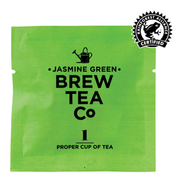 Brew Tea Enveloped - Jasmine Green Tea - 1x100 Box