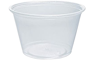 Plastic Serving Container Cup - 4oz - 1x125